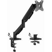 Gembird Adjustable desk display mounting arm with USB ports, 17-32" MA-DA1U-01
