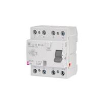 Srovės nuotėkio rėlė ETI EFI-P4 A 10kA, 4P, 25 A, 415 V,30mA