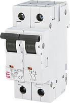 Automatinis jungiklis ETIMAT10, 2P, C, 10kA, 25 A