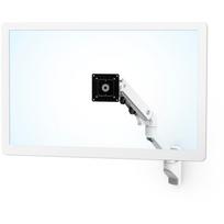 ERGOTRON HX Monitor Arm in Weiß - Monitor Wandhalterung mit patentierter CF-Technologie für ultrawide Monitore bis 124,50cm (49)  und 19 kg, VESA Standard (45-478-216)
