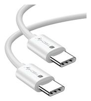 EFB Elektronik Techly USB4 Gen3 USB-C EPR Kabel 40G 240W 8K zertifiziert 1m weiß - Kabel - Digital/Daten