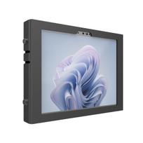 Compulocks Surface Pro 8-11 Apex Enclosure Wall Mount - Gehäuse - für Tablett - verriegelbar - hochwertiges Aluminium - Schwarz - Bildschirmgröße: 33,02 cm (13) - Wandmontage - für Microsoft Surface Pro 8, Pro 9 (580APXB)