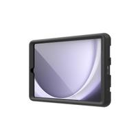 Rugged Edge Case for Galaxy Tab A9 8.7inch Bumper for Tablet Silicone Black for Galaxy Tab A9
