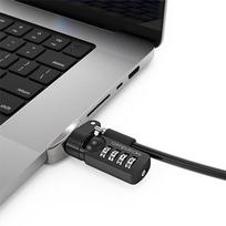 Compulocks MacBook Pro M1 40,60cm (16)  (2021) Lock Adapter With Combination Lock - Sicherheitsschlossadapter - mit Kombinationsschloss - für Apple MacBook Pro 16 (Late 2021)