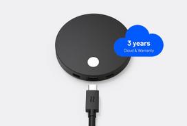 Airtame 2 - Wireless Video-/Audio-Erweiterung - 802.11a, 802.11b/g/n, Wi-Fi 5 - bis zu 20 m - mit 3 years Airtame Cloud (AT-DG2-3Y)