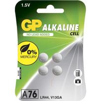 GP Alkaline Knopfzelle 76A/LR44/V13GA 1,5V 4er Blister