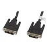 LANBERG cable DVI-D M 18+1 DVI-D M 18+1 3m black single link