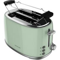 Toaster Toast&Taste 1000 Retro Double Green (grün, 980 Watt, für 2 Scheiben Toast)