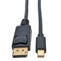 Tripp Lite P583-003-BK Mini-DisplayPort-zu-DisplayPort-Adapterkabel (Stecker/Stecker) - 4K 60 Hz - Schwarz - 0,9 m (P583-003-BK)