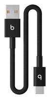 Apple USB-A to USB-C Woven Short Cable - Bolt Black - Kabel - Digital/Daten