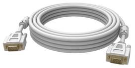 Vision Techconnect - VGA-Kabel - HD-15 (VGA) (M) zu HD-15 (VGA) (M) - 10,0m - weiß (TC 10MVGAP)