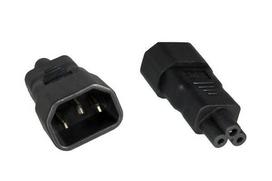 EFB-Elektronik Netzadapter IEC C14 auf IEC C5, Kaltgerätestecker - Mickey Mouse Hersteller: EFB Elektronik (EB515)