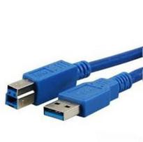 MediaRange - USB-Kabel - USB Type B (W) zu USB Typ A (M) - USB3.0 - 5,0m - Blau (MRCS150)