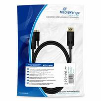 MEDIARANGE DVI to DisplayPort connection cable DVI-D BU 2 m black - Digital/Display/Video