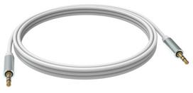 VISION Techconnect - Audiokabel - Mini-Stecker (M) bis Mini-Stecker (M) - 5 m - Doppelisolierung - weiß
