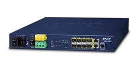 PLANET MGSD-10080F - Switch - managed - 8 x SFP + 2 x 10/100/1000 - Desktop, an Rack montierbar (MGSD-10080F)