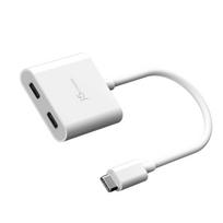 j5create USB-C TO DUAL USB-C WITH VIDEO - Kabel - Digital/Daten (JCA164-N)