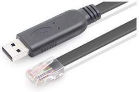 Console Cable - USB A - RJ45 - Black
