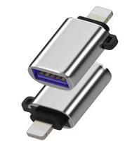 MicroConnect - Lightning Adapter - Lightning männlich zu USB Typ A weiblich - Silber - für Apple iPad/iPhone/iPod (Lightning) (MC-LIGHTUSB3)