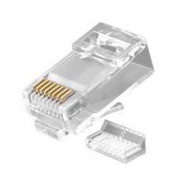 RJ45 UTP plug Cat6a for AWG23-24 solid/stranded