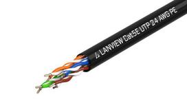 Lanview LVN122149 Netzwerkkabel Schwarz 305 m Cat5e U/UTP (UTP) (LVN122149)