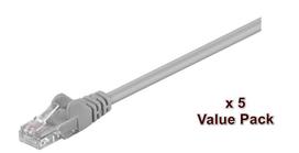 Microconnect UTP Cat5E 15m Grey Netzwerkkabel Grau (V-UTP515VALUEPACKAGE)