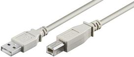 MicroConnect - USB-Kabel - USB (M) zu USB Typ B (M) - 3 m (USBAB3)