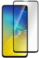 eSTUFF Titan Shield - Bildschirmschutz für Handy - volle Abdeckung - Glas - Rahmenfarbe schwarz - für Samsung Galaxy S10e