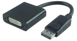 MicroConnect - DisplayPort-Adapter - Dual Link - DisplayPort (M) zu DVI-I (W) - 15 cm
