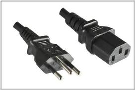 Power Cord Brazil to C13 1.8m