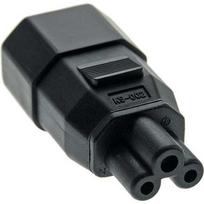 MicroConnect - Adapter für Power Connector - IEC 60320 C5 zu IEC 60320 C14