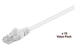 Microconnect V-UTP505WVP 5m Cat5e U/UTP (UTP) Weiß Netzwerkkabel (V-UTP505WVALUEPACKAGE)