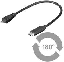 MicroConnect - USB-Kabel - USB-C (M) zu USB Type B (M) - USB 3,1 - 20 cm (USB3.1CAMB02)