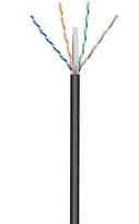 MicroConnect - Bulkkabel - 100,0m - UTP - CAT 6 - im Freien, robust - Schwarz (KAB023-100)
