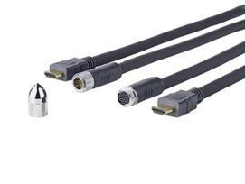 VivoLink Pro Cross Wall - HDMI-Kabel mit Ethernet - HDMI männlich zu HDMI männlich - 15 m (PROHDMICW15)