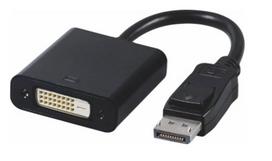 MicroConnect - Videokonverter - DisplayPort - DVI - Schwarz