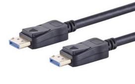 MicroConnect 8K DisplayPort 2.0 Cable 2m Black - Kabel - Digital/Display/Video (MC-DP-8K-200V2.0B)
