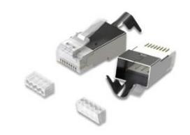 MicroConnect Modular Connector RJ45 Cat8.1 FTP 50pcs (CON81FTP)