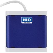 HID OMNIKEY 5023, Contactless only (13.56 MHZ) reader, USB Chipkartenleser, USB (2.0, 3.0), separat bestellen: Standfuß - 10 Stück (R50230318-DB)
