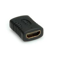 VALUE - Buchse-/Steckerwandler für Video/Audio - HDMI - HDMI, 19-polig (W) - HDMI, 19-polig (W) - Schwarz (12.99.3151)