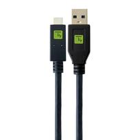 Techly USB3.1 Kabel Stecker Typ-A - USB Typ-C Schwarz 2 m - Kabel - Digital/Daten