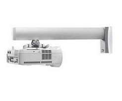 Smart Media Solutions SMS Projector WL ShortThrow V - Befestigungskit (Wandplatte, Universalgleithalterung) - für Projektor - weiß, Aluminium (AE016050-P1)