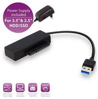 ACT Adapterkabel für SSDs/Festplatten - USB 3.2 Gen 1 auf 2,5-/3,5-Zoll-SATA - 2.5/3.5 SATA - USB A - 0,45 m - Schwarz