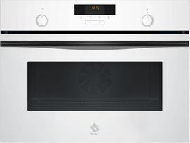 Balay - Kompaktiška orkaitė 45 cm karšto oro 3D "Aqualisis Flex" bėgeliai Stiklas Baltas 3CB5159B3