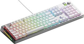 Glorious Gaming GMMK 3 PRO: MAMMK GMMK: Anpassbare mechanische Tastatur, Full Size 100 %, Aluminiumgehäuse & Dichtungssystem, Hot-Swap (MX-Schalter), Schalldämmung, angepasste Tastenkappen, USA QWERTY - Silber
