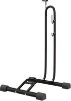 SPORTNOW dviračių stovas vertikalus ir horizontalus radikaliai reguliuojamas stovas 6"-28" ir 700c dviračiams 45 x 44 x 118 cm, metalinis juodas | Aosom