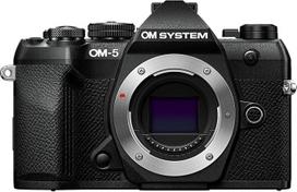 OM SYSTEM OM-5 Mark II "Micro Four Thirds" sistemos fotoaparatas, 20 MP "Live MOS" jutiklis, 5 ašių vaizdo stabilizavimas, IP53 apsauga nuo oro sąlygų, 50 MP didelės raiškos nuotraukų iš rankos, juodas