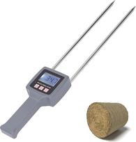 TK100H Nešiojamasis šieno drėgmės matuoklis, 0-80 % skaitmeninis LCD grūdų matuoklis, šieno rulonų drėgmės matuoklis, grūdų, šiaudų, sėlenų ir kitų pluoštų drėgmės matuoklis su zondu