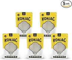 USUI Konjako ryžiai ežere 4 + 1 nemokamai | Mažai angliavandenių turintys konjako makaronai | 5 x 270 g