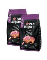 PAN MIŠKO Veršiena su krevetėmis katėms traškučiai S 2x5 kg
